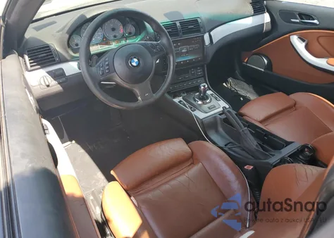 2004 BMW M3 from USA, damaged, VIN WBSBR93454PK04994